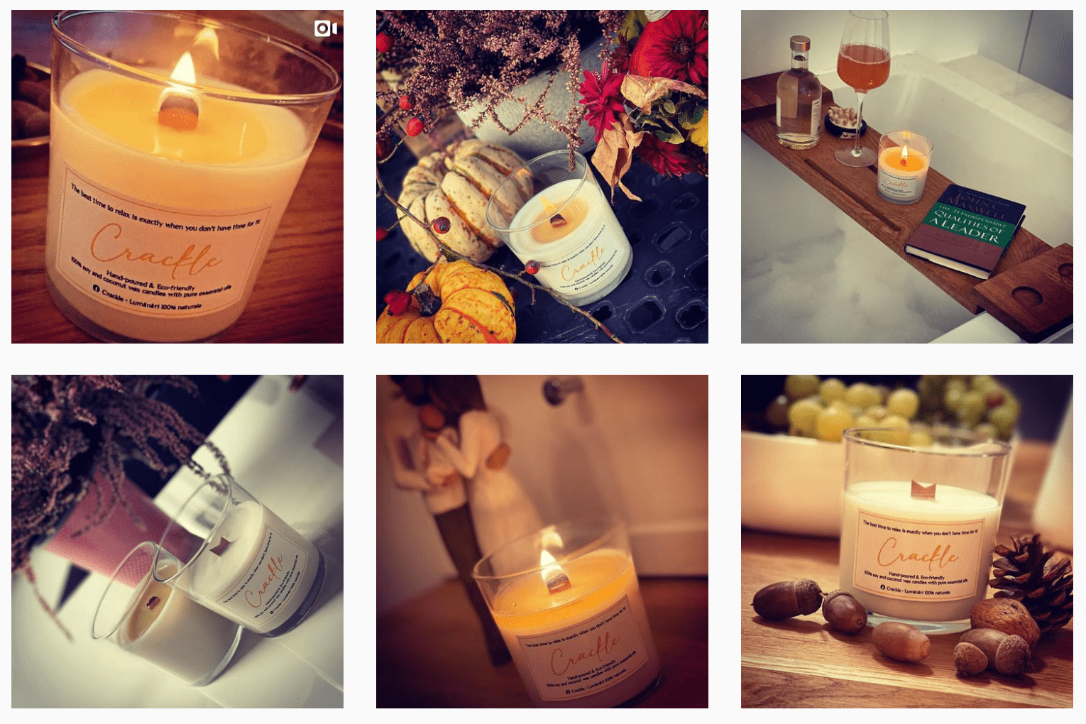 instagram lumânări parfumate