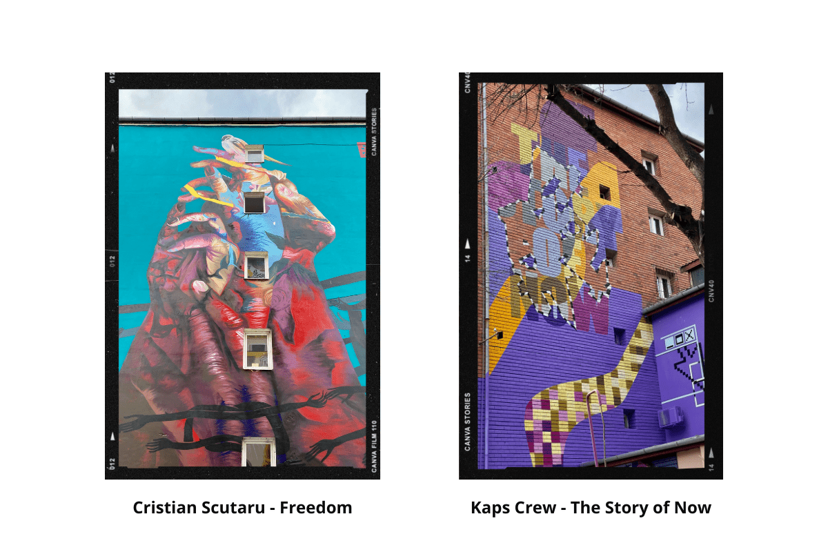 detalii din complexul studențesc